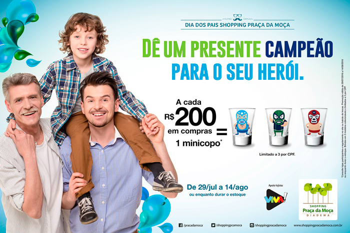 Shopping Praça Da Moça Traz Promoção Bem Humorada Para O Dia Dos Pais Portal Da Propaganda 5272