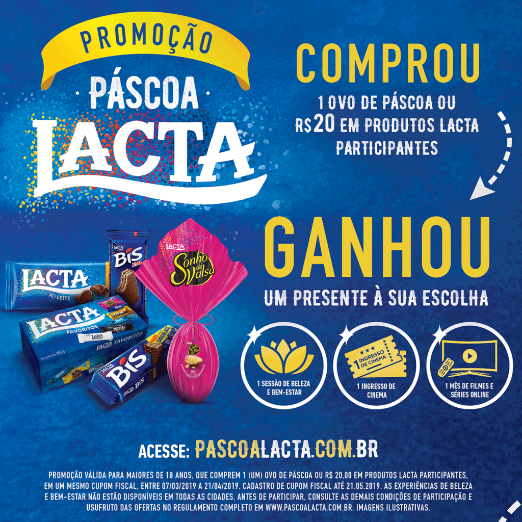 Tlc Marketing Cria Promoção De Páscoa Da Lacta Portal Da Propaganda