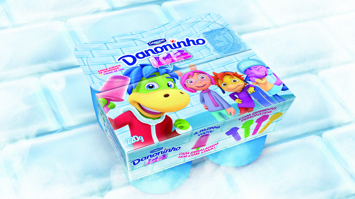 DANONINHO - Dino e o Danoninho Ice on Make a GIF