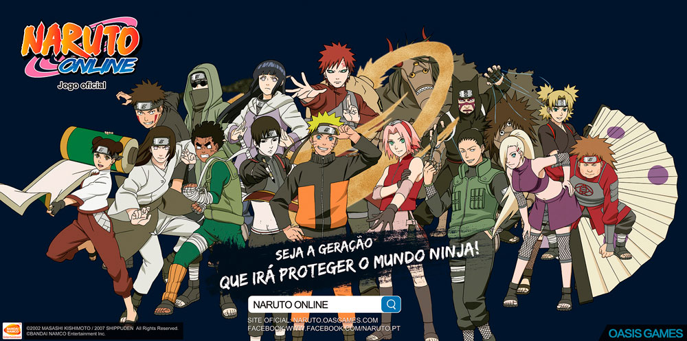 Naruto Online: Anúncio de Manutenção de Rotina 3 de Novembro